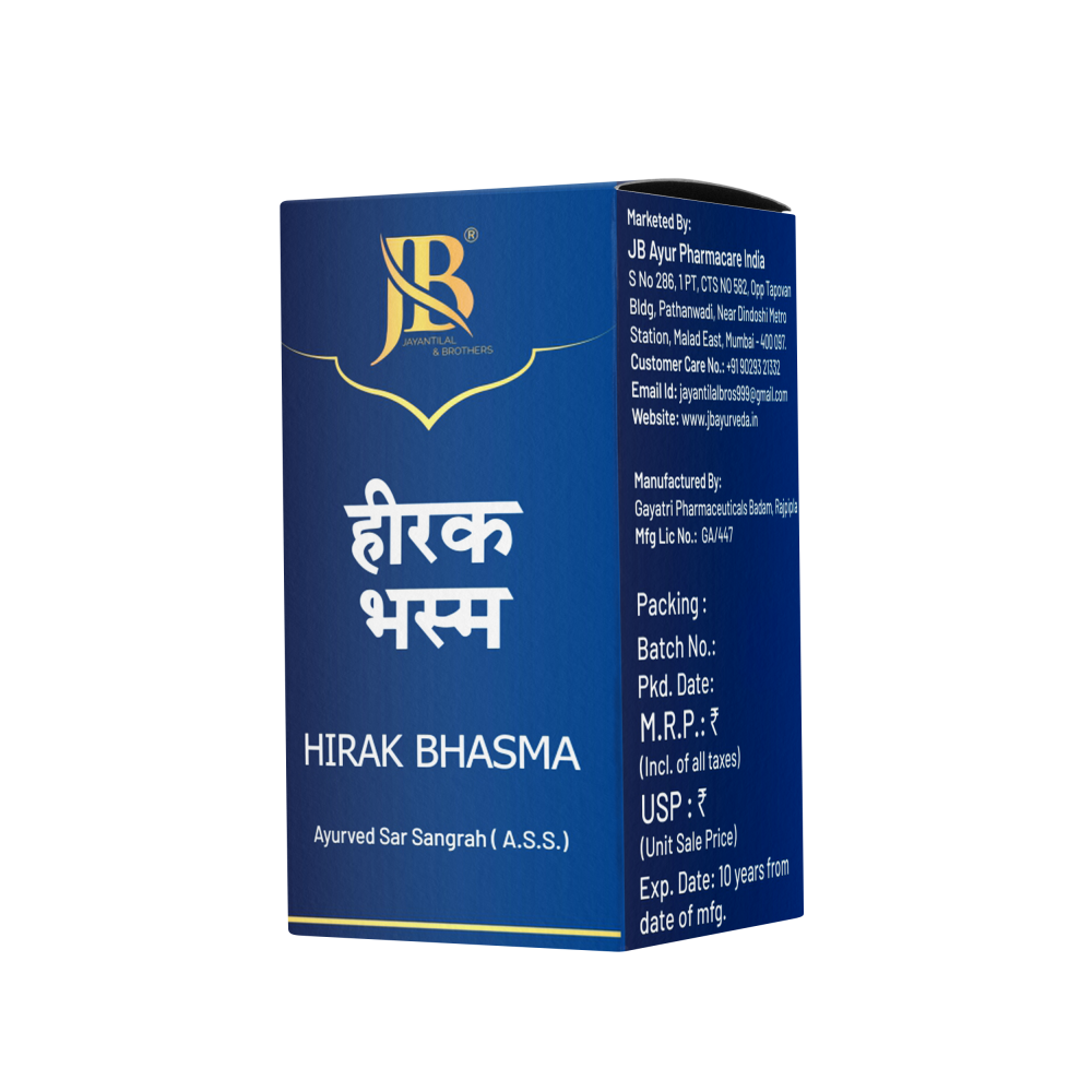 Hirak Bhasma – 100 MG